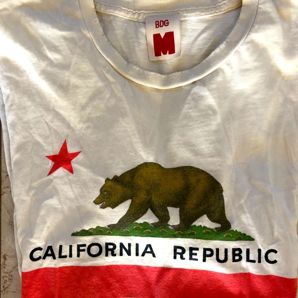 BDG CALIFORNIA Flag T-Shirt